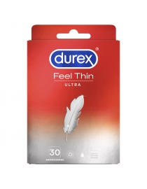 Prezervatīvi Durex Feel Ultra Thin 30 gab. kastīte