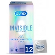Durex Invisible Extra lube 1 gab.