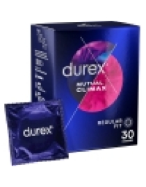 Prezervatīvi Durex Mutual Climax 30 gab. kastīte