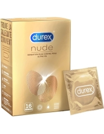 Презервативы Durex Nude Original 16 шт. в упаковке