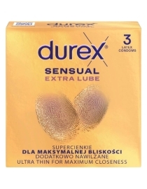Durex Sensual Extra Lube 3 шт.