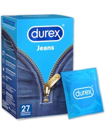 Prezervatīvi Durex Classic Jeans 27 gab. kastītē