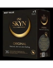Prezervatīvi SKYN Original 36 gab. kastite